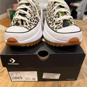 Converse Chuck Taylor’s Leopard Platform Women’s Sneakers